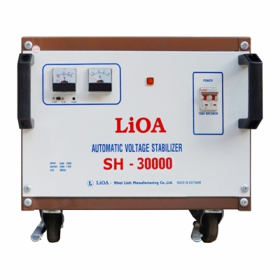 Ổn áp 1P SH LiOA SH-30000 30kVA (Nâu)