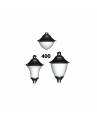 Đầu đèn hiện đại 400 lắp đui E27 hoặc E34